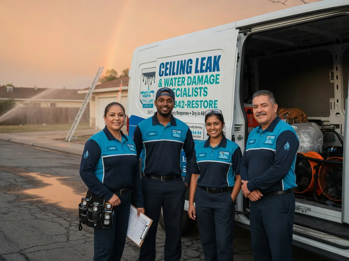 Ceiling Leak Cleanup company in Ferndale, WA